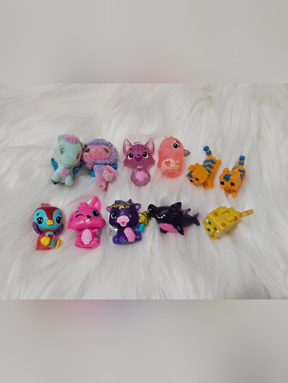 Assorted Mini Animal Figurines - Lot of 11